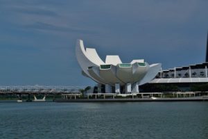 Le musée des arts et des sciences à Marina Bay Sands